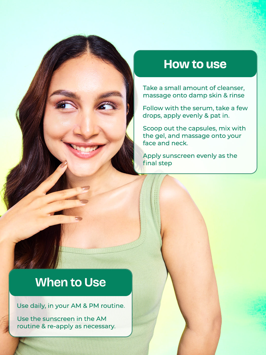 Centella Dewy Skin Routine With Whipped Cleanser, Mochi Toner, Ampoule Serum & Boba Capsule Cream