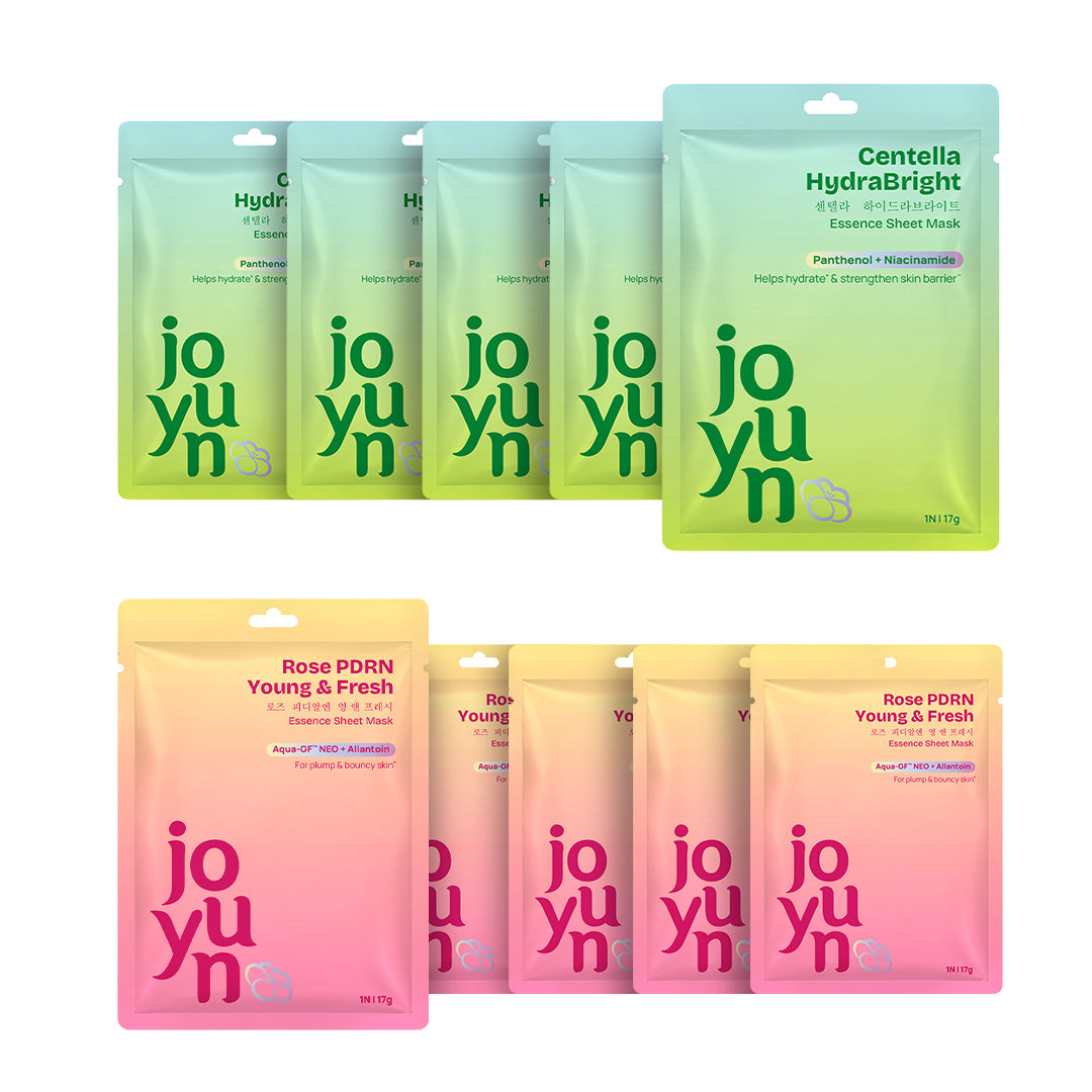 Essence Sheet Mask Combo - Centella & Rose PDRN