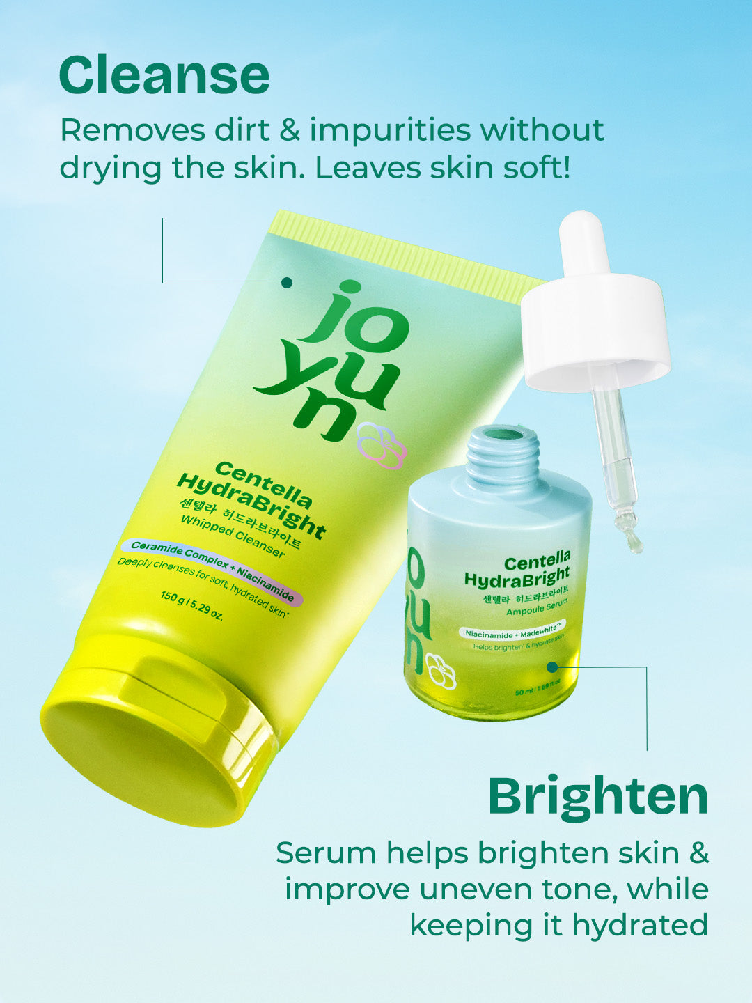 Centella HydraBright Hydration & Brightening Duo