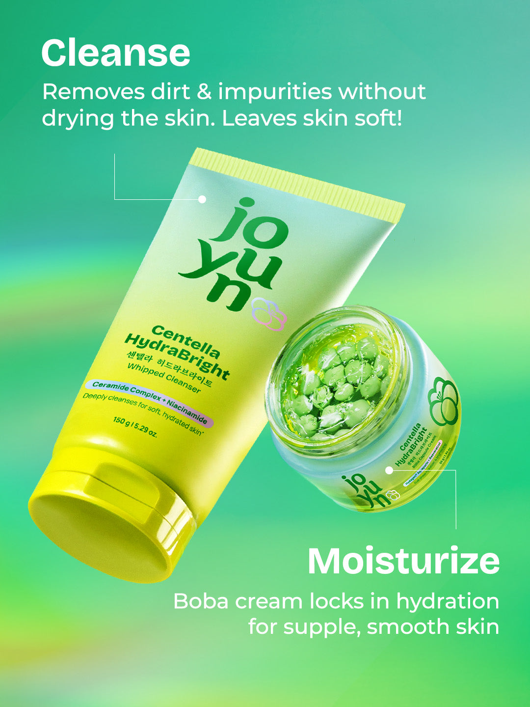 Centella HydraBright Cleanse & Hydrate Duo