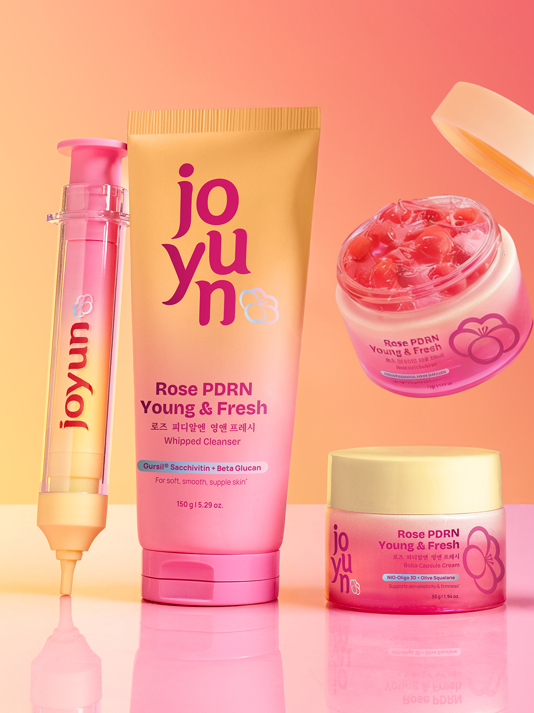 Rose PDRN Skin Firming Trio