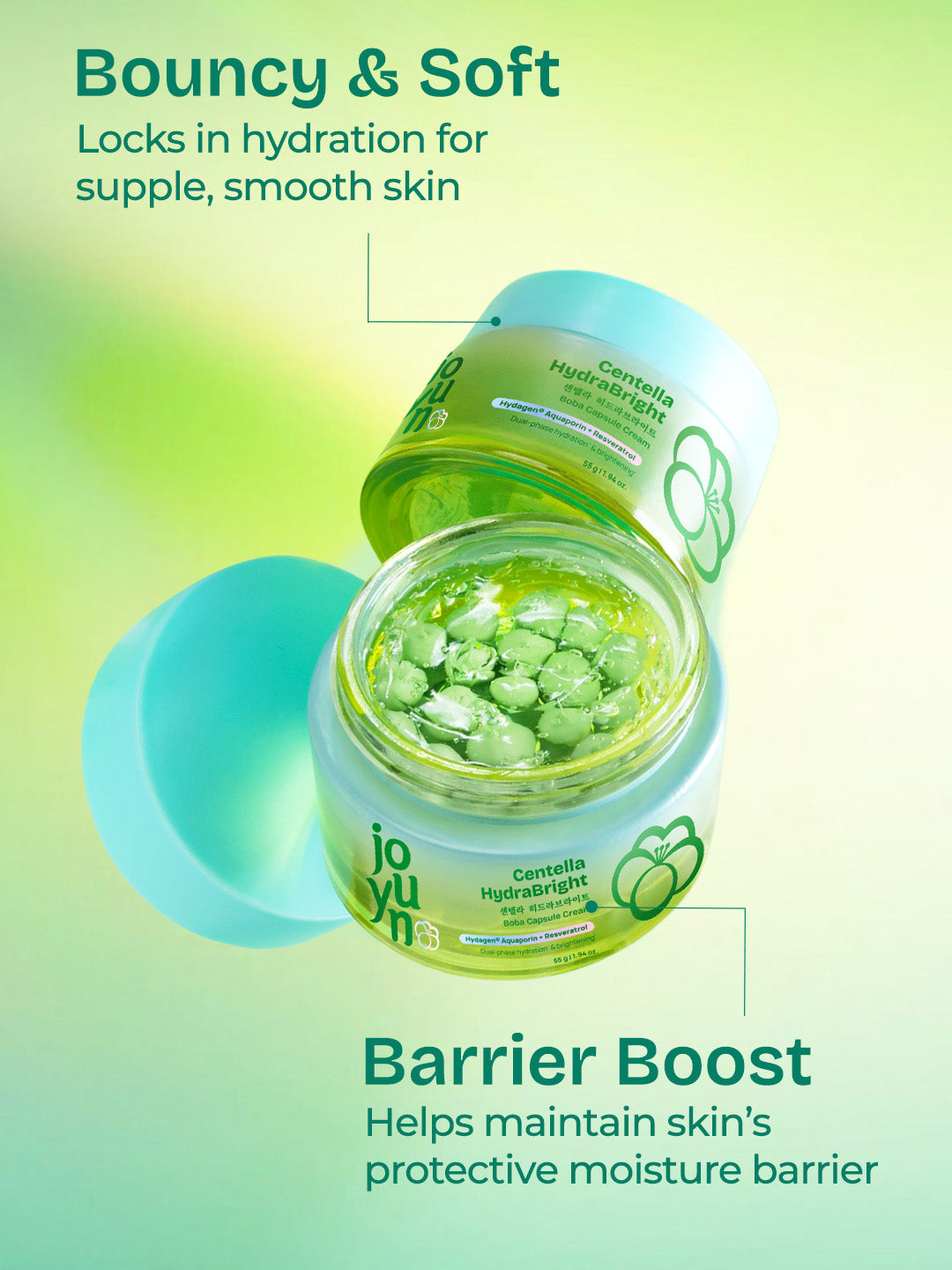 Centella HydraBright Boba Capsule Cream