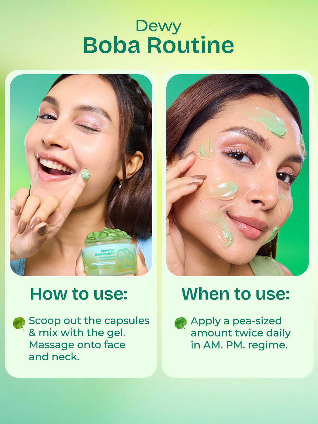 Centella HydraBright Boba Capsule Cream