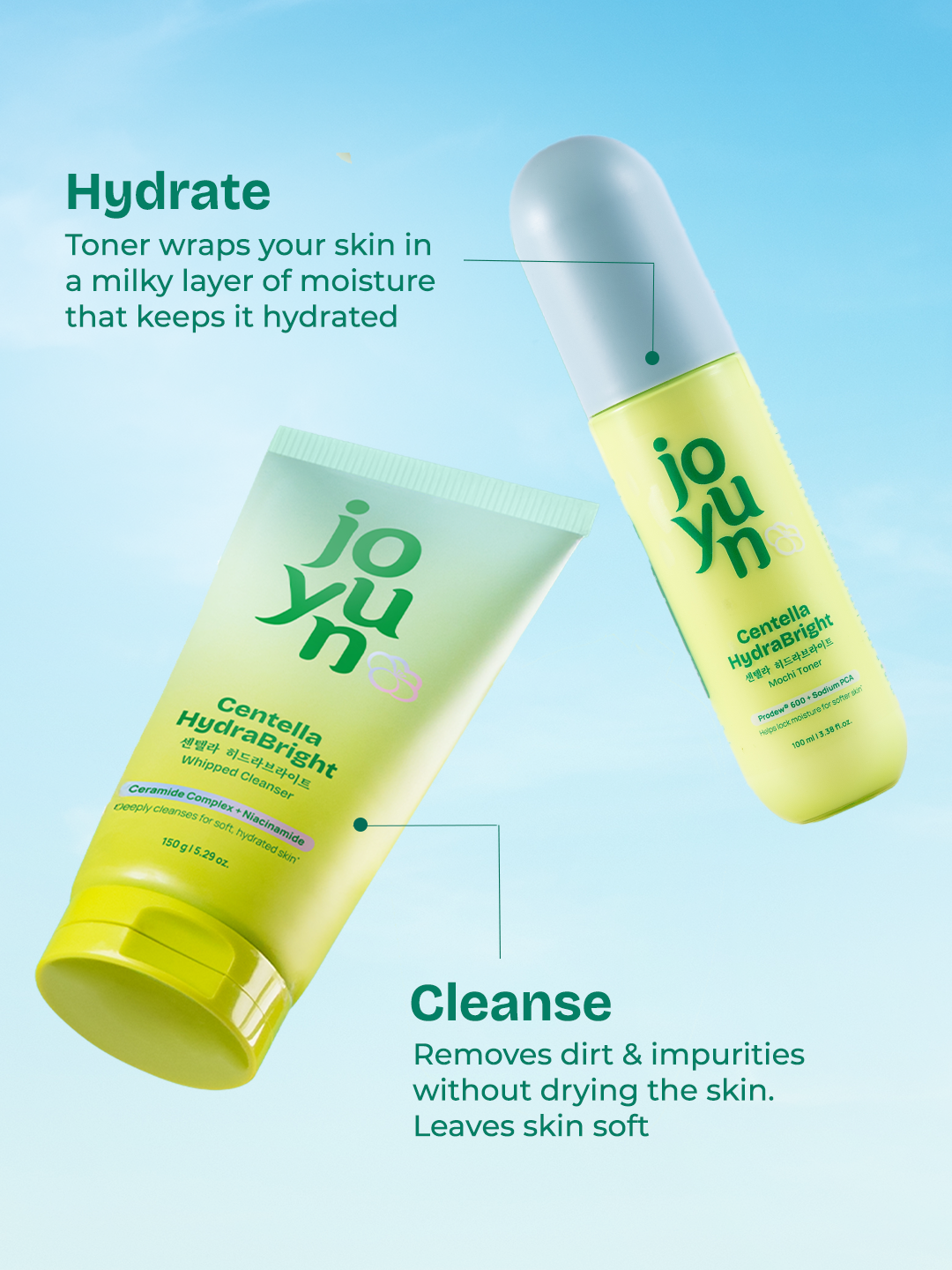 Centella HydraBright Hydration Duo