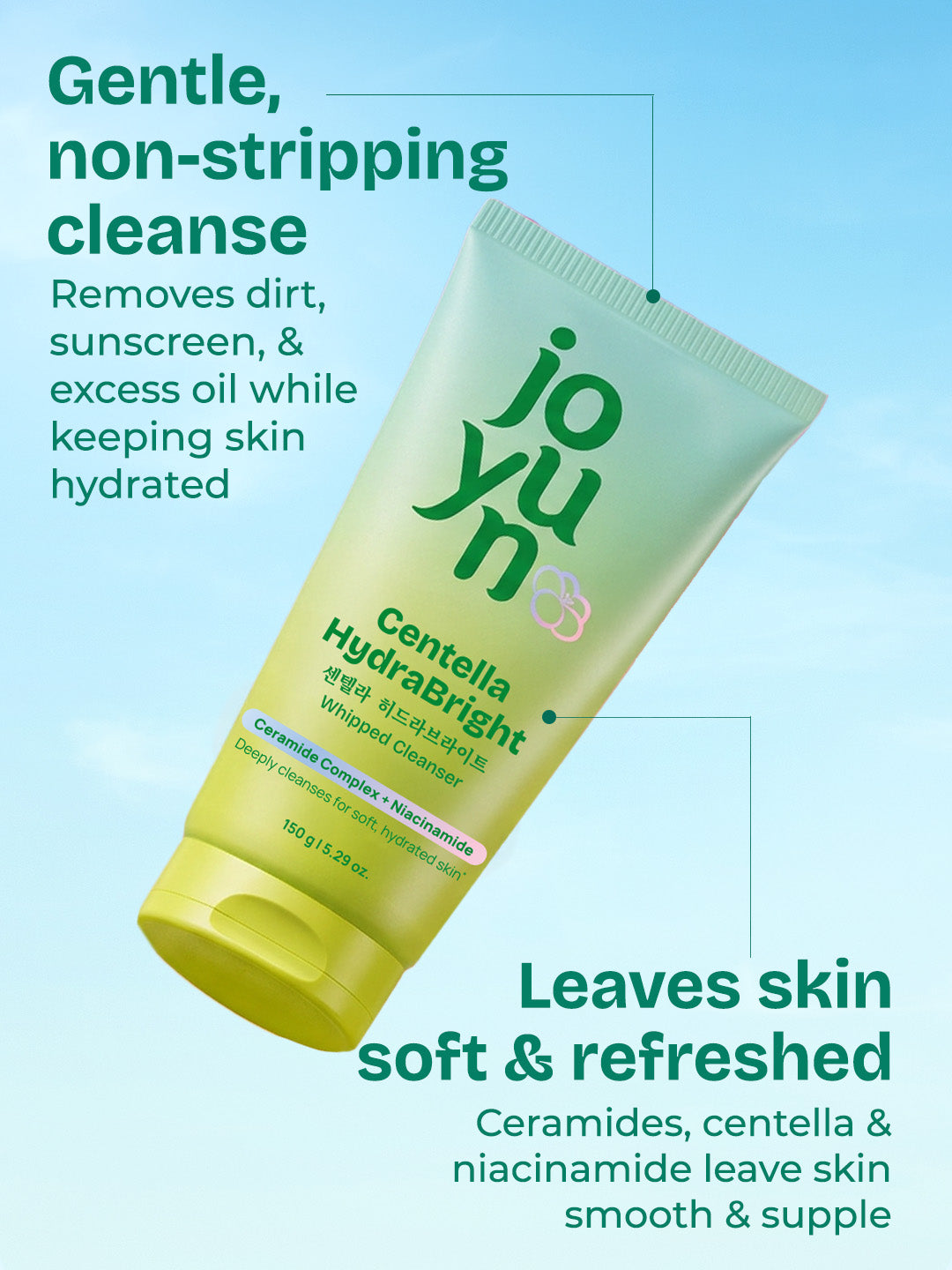 Centella HydraBright Whipped Cream Cleanser